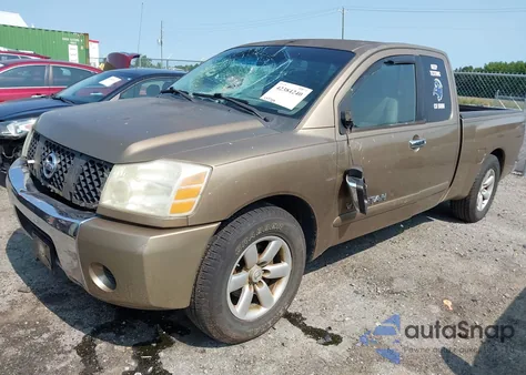 2005 Nissan Titan Se z USA, uszkodzony, nr VIN 1N6AA06A25N504347